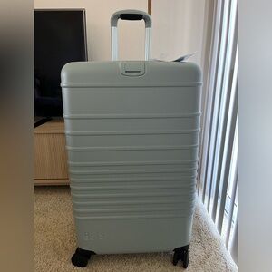 NWT BEIS Medium Check In Luggage in Slate